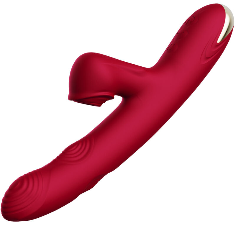 ARMONY - VIBRATORE BUMP E VENTOSA MODELLO 1 BORDEAUX - immagine 4