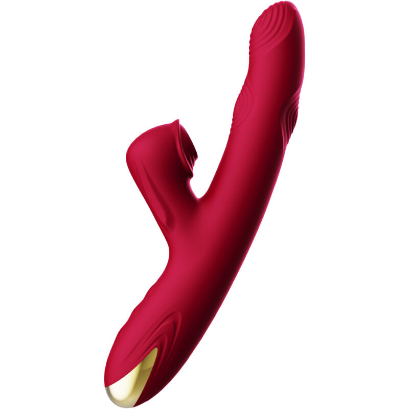 ARMONY - VIBRATORE BUMP E VENTOSA MODELLO 1 BORDEAUX - immagine 2