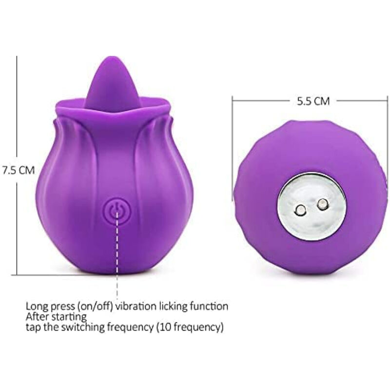 ARMONY - VIBRATORE DI FICHI CON LINGUA - immagine 4
