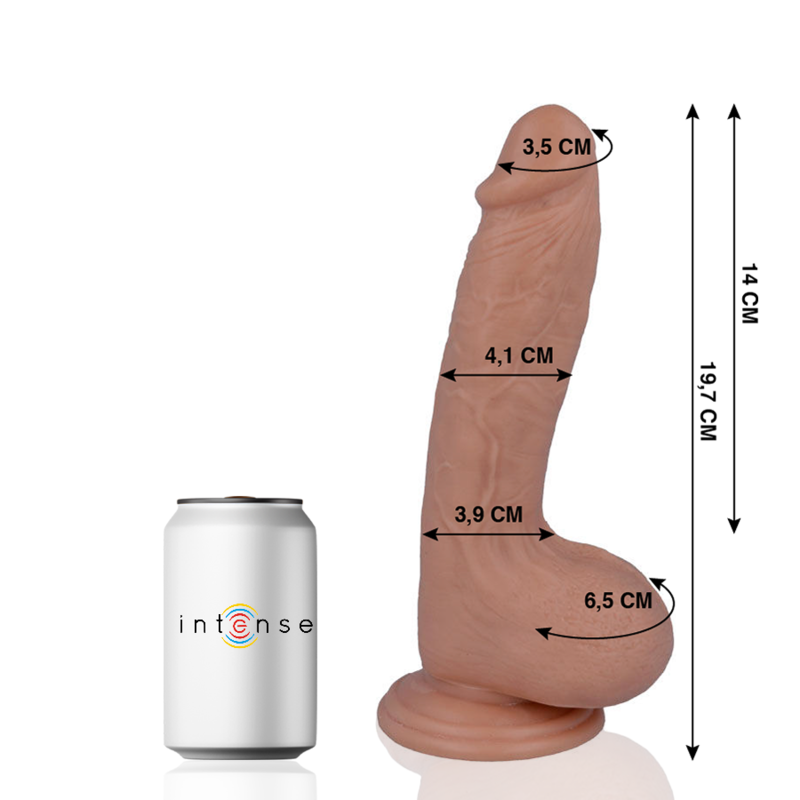 MR INTENSE - 17 PENE REALISTICO 19.7 CM -O- 4.1 CM - immagine 2