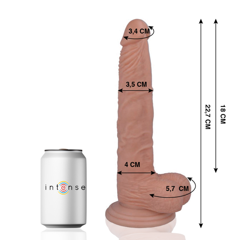 MR INTENSE - 29 PENE REALISTICO 22.7 CM -O- 3.5 CM - immagine 2
