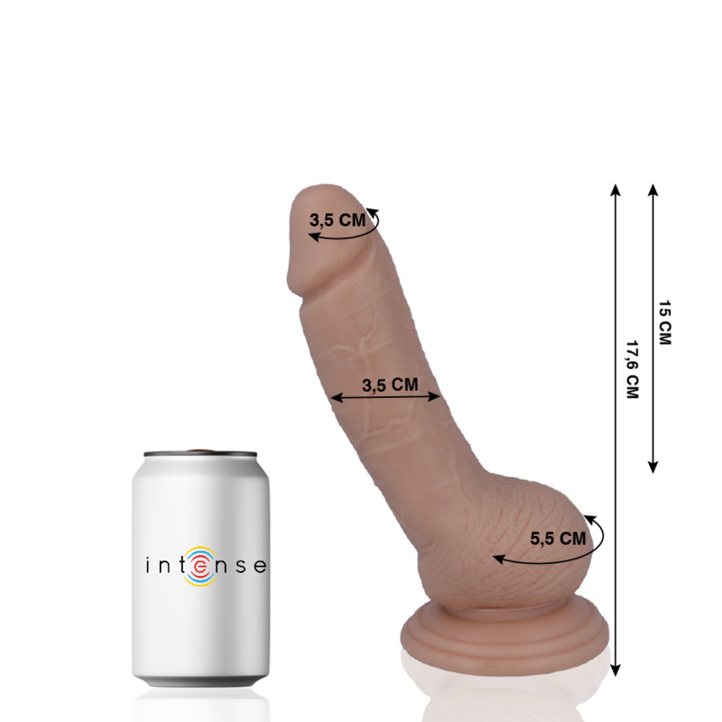 MR INTENSE - 8 PENE REALISTICO 17.6 CM -O- 3.5 CM - immagine 2