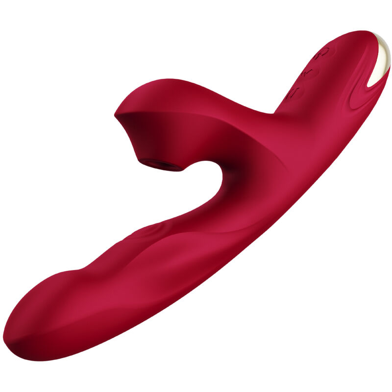 ARMONY - VIBRATORE BUMP E VENTOSA MODELLO 2 BORDEAUX - immagine 3
