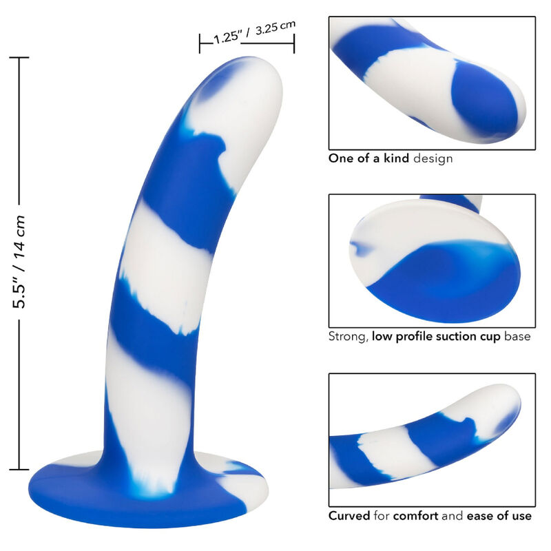 CALEXOTICS - ADMIRAL SWIRL DILDO FLESSIBILE - immagine 4