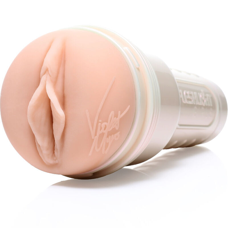 FLESHLIGHT - VIOLA MYERS WAIFU + LANCIO UNIVERSALE + LUBRIFICANTE AQUA QUALITÀ 50 ML - immagine 2