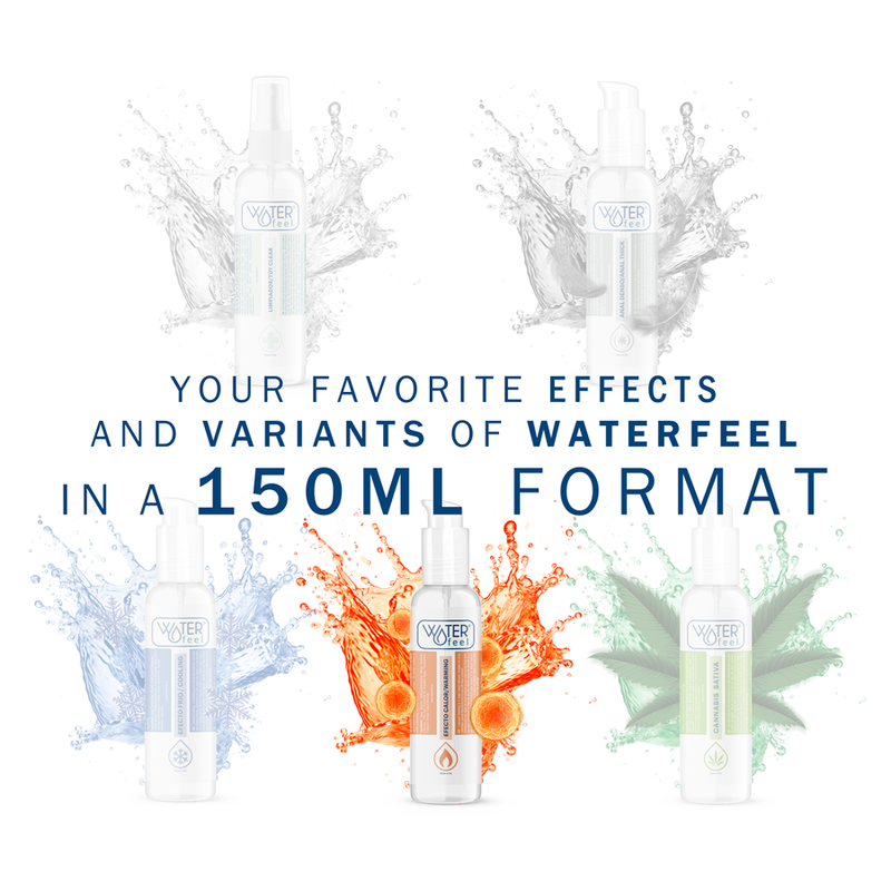WATERFEEL - LUBRIFICANTE AD EFFETTO CALORE 150 ML - immagine 2