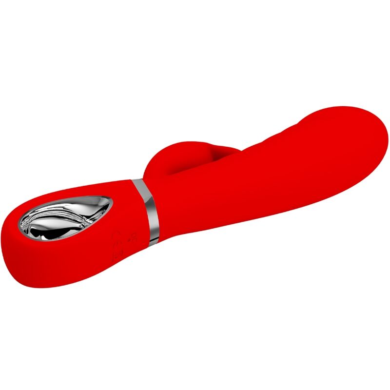 PRETTY LOVE - VIBRATORE MULTIFUNZIONE G-SPOT PRESCOTT ROSSO - immagine 4