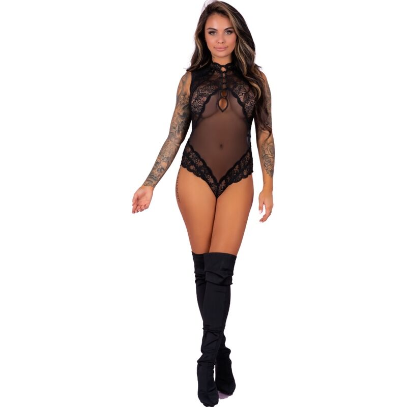 LIVCO CORSETTI FASHION - SAGEN LC 90694 BODY NEGRO - immagine 3