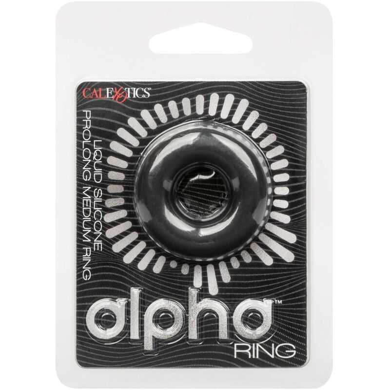 CALEXOTICS - ALPHA ANELLO PROLONG MEDIO NERO - immagine 2