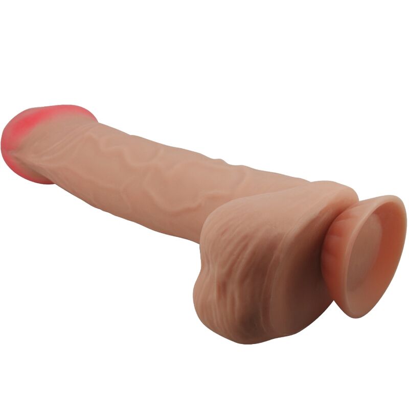 PRETTY LOVE - DILDO REALISTICO SLIDING SKIN SERIES CON VENTOSA SCORREVOLE DELLA PELLE FLESH 26 CM - immagine 2
