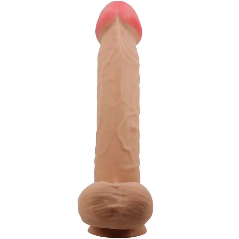 PRETTY LOVE - DILDO REALISTICO SLIDING SKIN SERIES CON VENTOSA SCORREVOLE DELLA PELLE FLESH 26 CM - immagine 4