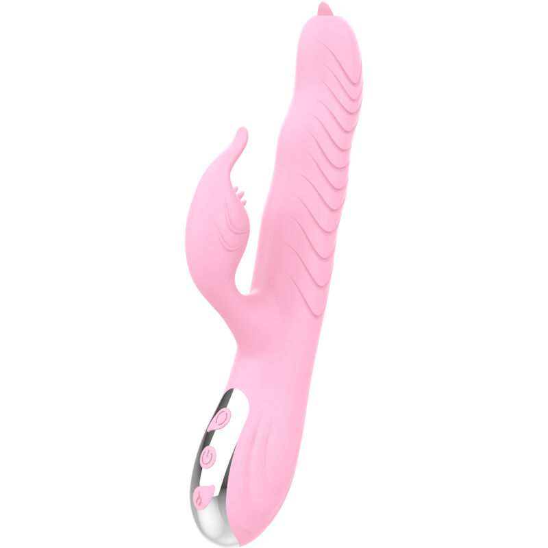 ARMONY - VIBRATORE MARCIA E SPINTA DOPPIA LINGUA EFFETTO CALORE ROSA - immagine 4