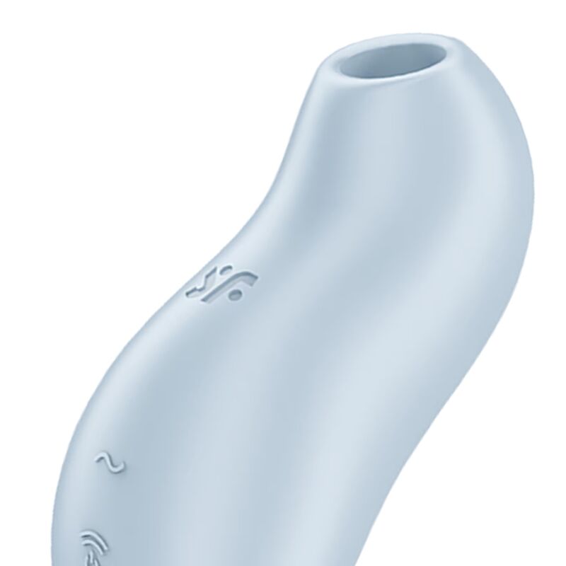 SATISFYER - POCKET PRO 1 STIMOLATORE CLITORIDE AZZURRO - immagine 2