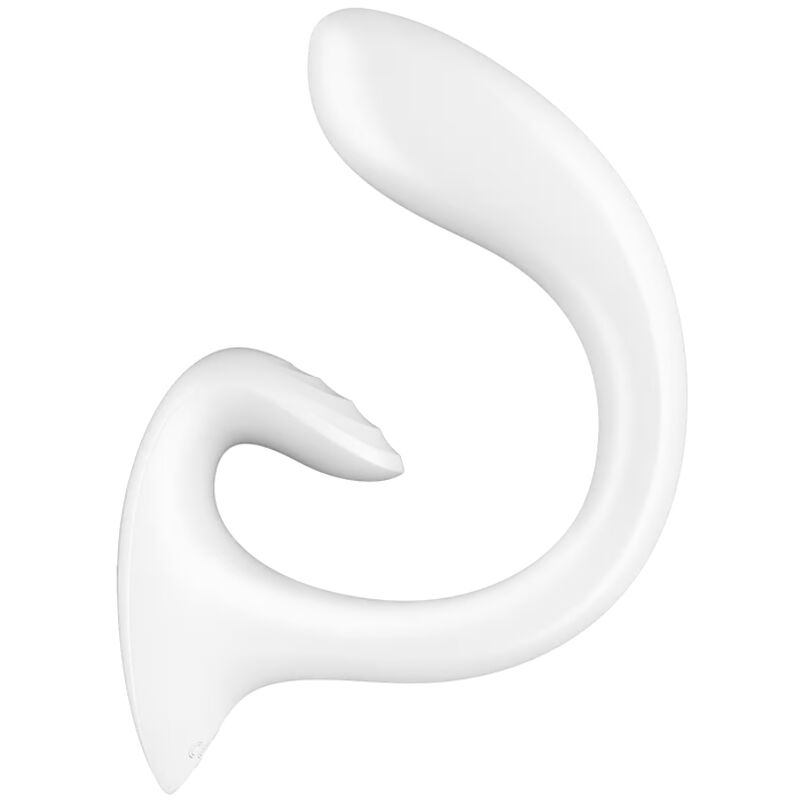 SATISFYER - G FOR GODDESS 1 VIBRATORE CONIGLIO BIANCO - immagine 2