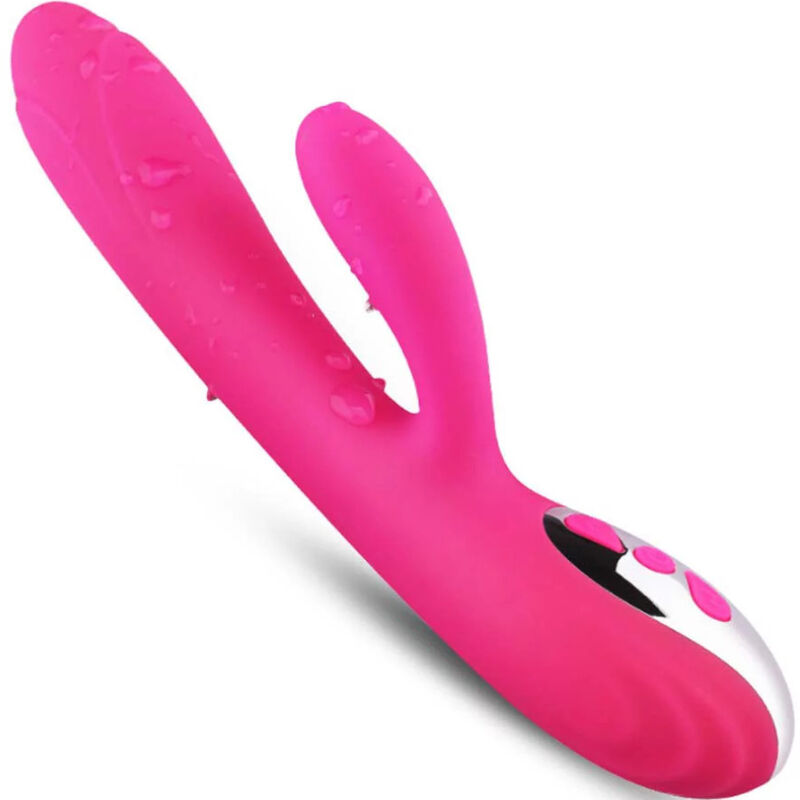 ARMONY - VIBRATORE E STIMOLATORE FLESSIBILE CON EFFETTO CALORE FUCSIA - immagine 4