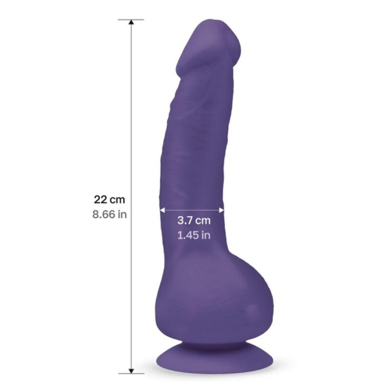G-VIBE - GREAL 2 VIBRATORE REALISTICO VIOLA - immagine 2