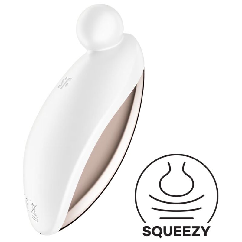 SATISFYER - SPOT ON 2 VIBRATORE LAY-ON BIANCO - immagine 3