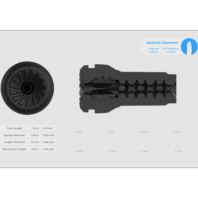 KIIROO - FEEL POCKET MASTURBATORE MASCHILE + POWER BLOW - immagine 4