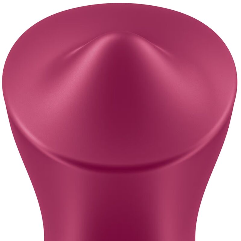 SATISFYER - VIBRATORE ECCITANTE DA APPOGGIO CLITORIDE FUCSIA - immagine 3