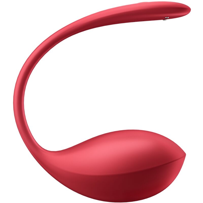 SATISFYER - SHINY PETAL STIMOLATORE CON TELECOMANDO G-POINT ROSSO APP GRATUITA - immagine 2