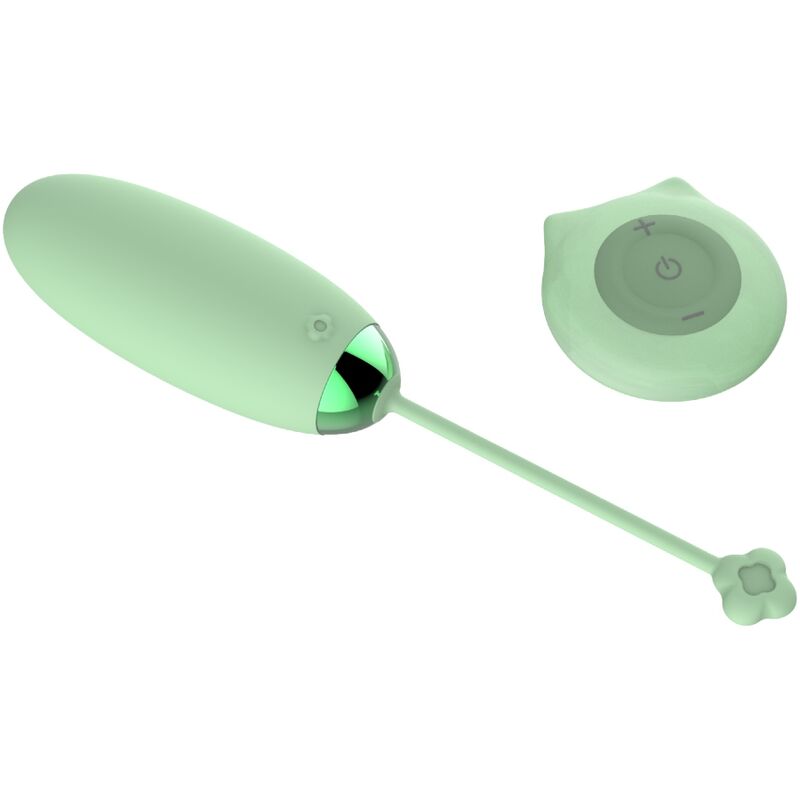 ARMONY - KITTY FUN VIBRATORE UOVO TELECOMANDO 10 VIBRAZIONI VERDE - immagine 4