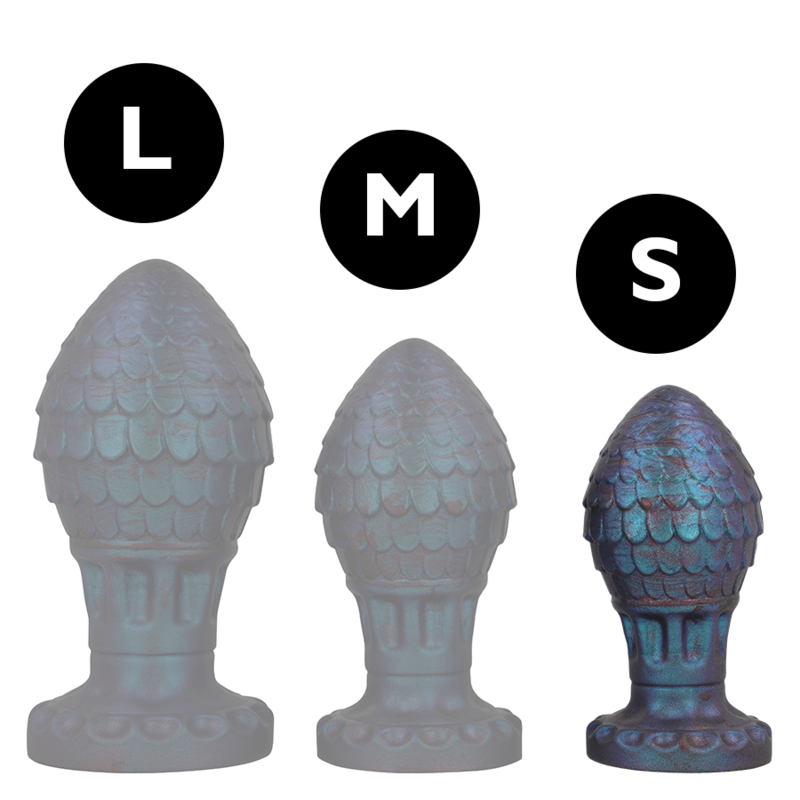 EPIC - VRAKOS PLUG ANALE DRAGON EGG TAGLIA S - immagine 5