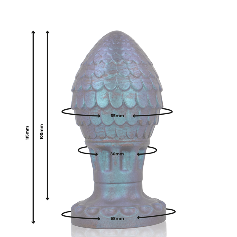 EPIC - VRAKOS PLUG ANALE DRAGON EGG TAGLIA M - immagine 2