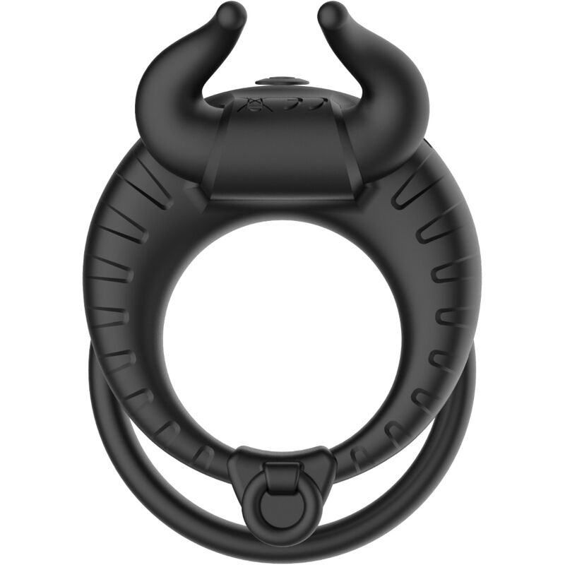 ARMONY - BULLS PASION VIBRATORE AD ANELLO 10 VELOCITÀ NERO - immagine 2