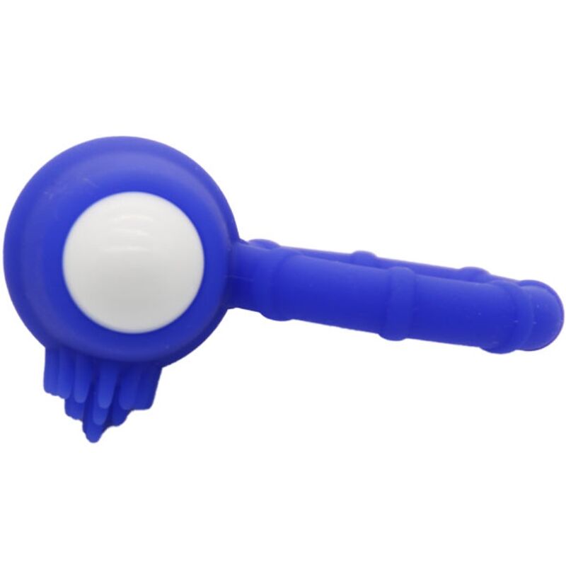 ARMONY - POWER O ANELLO VIBRATORE IN SILICONE BLU - immagine 2