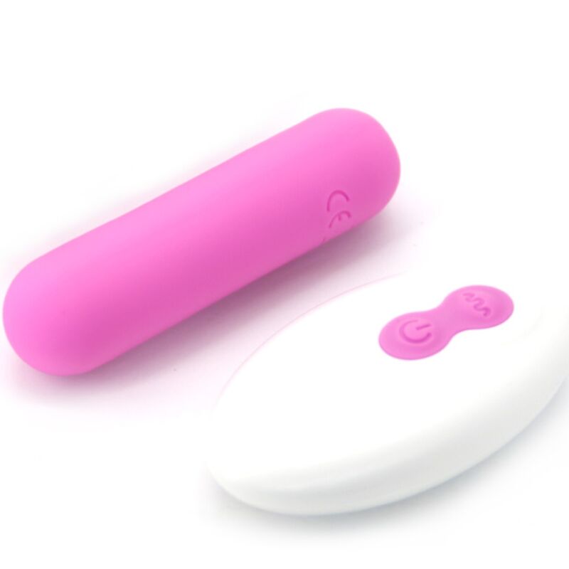 ARMONY - SPLASH JOLINE VIBRATORE BULLET IN SILICONE TELECOMANDO 10 VIBRAZIONI 65 X 15 CM ROSA - immagine 4