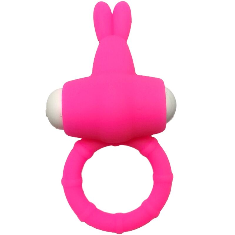 ARMONY - MS BUNNY ANELLO VIBRATORE IN SILICONE ROSA - immagine 3
