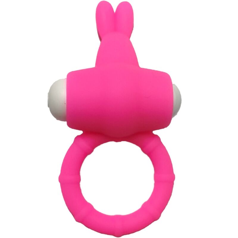 ARMONY - MS BUNNY ANELLO VIBRATORE IN SILICONE ROSA - immagine 5