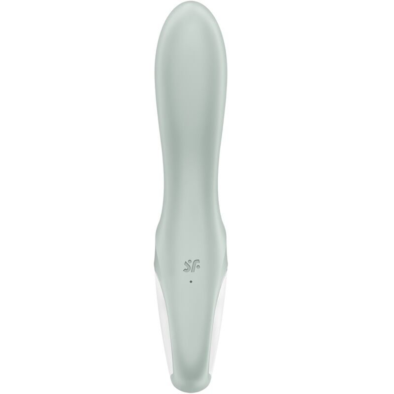 SATISFYER - AIR PUMP BOOTY 3 VIBRATORE ANALE GONFIABILE GRIGIO VERDE - immagine 2