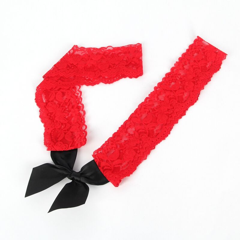 SUBBLIME - 952068 ABITO CORTO A RETE CON CUCITURE NERE E ROSSE TAGLIA UNICA - immagine 4