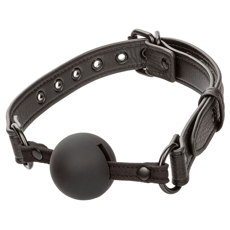 CALEXOTICS - NOCTURNAL BALL GAG SILICONE NERO - immagine 2