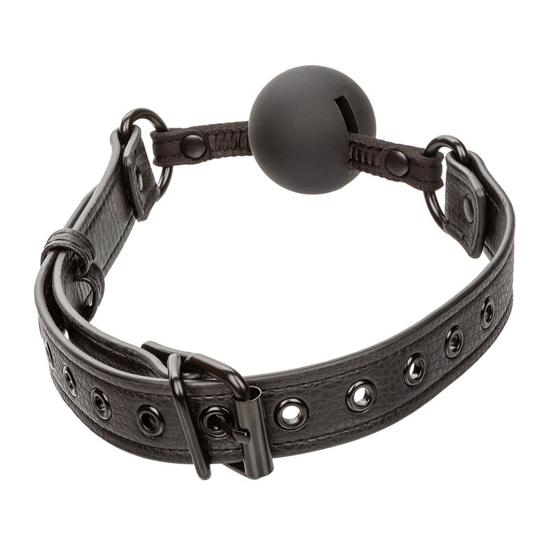CALEXOTICS - NOCTURNAL BALL GAG SILICONE NERO - immagine 3