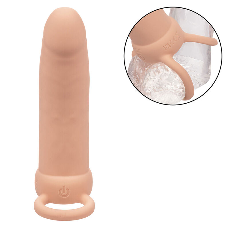 CALEXOTICS - MAXX THICK DUAL PENETRATOR 10 VIBRAZIONI CARNE - immagine 3