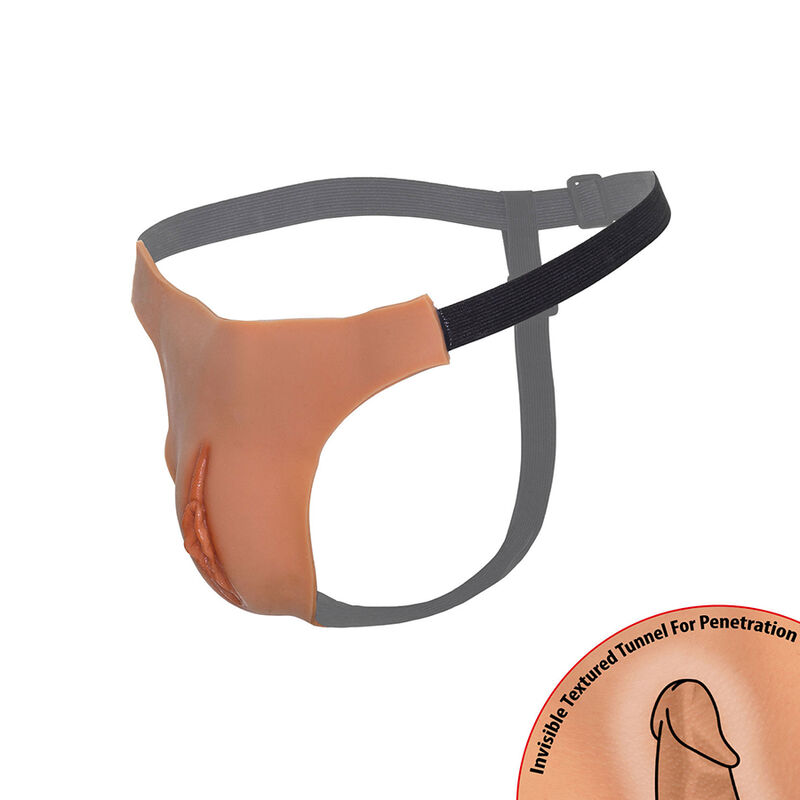 DESIDERIO NASCOSTO - ALTER EGO REGOLABILE APERTO VAGINA STRING CARNE - immagine 5