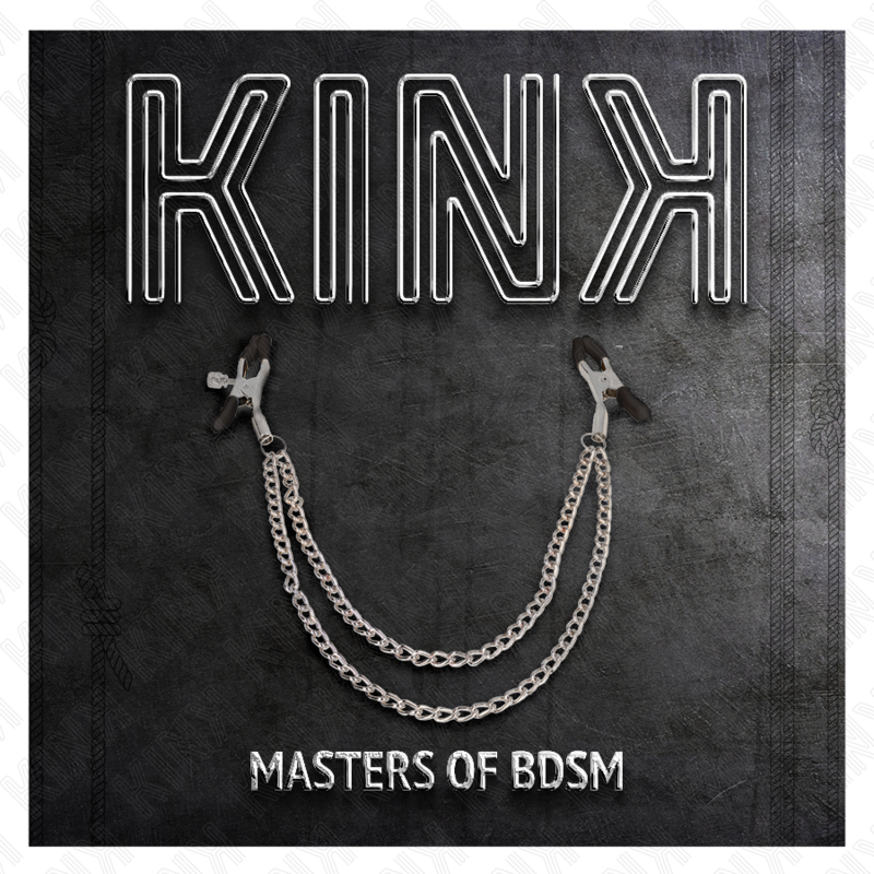 KINK - PINZE PER CAPEzzoli CON 2 CATENE SPESSE ARGENTO 20/23 CM - immagine 5