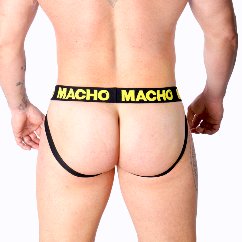 MACHO - MX25A JOCK AMARILLO LYCRA S - immagine 4