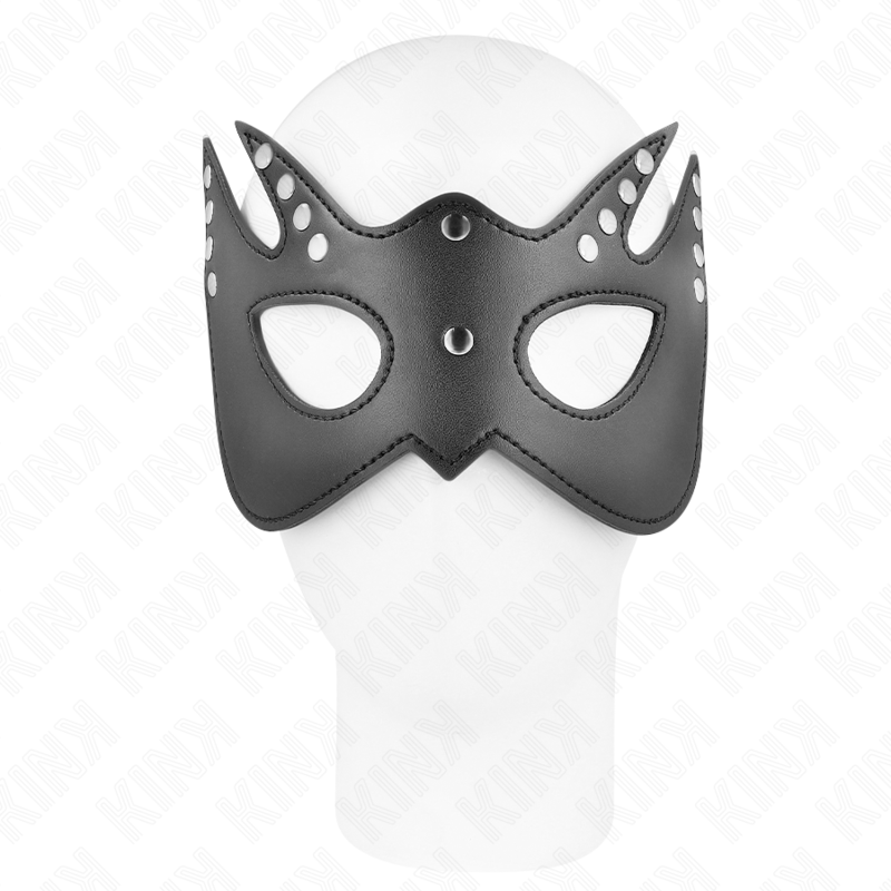 KINK - MASCHERA PIPISTRELLO CON RIVETTI 23 x 15 CM - immagine 2