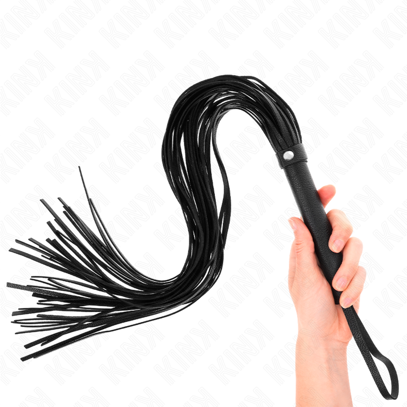 KINK - FRUSTA IN PVC MORBIDO NERO 70 CM - immagine 3