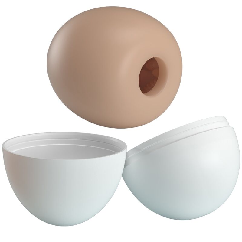 PRETTY LOVE - MASTURBATORE MASCHILE UOVO CARNE - immagine 3