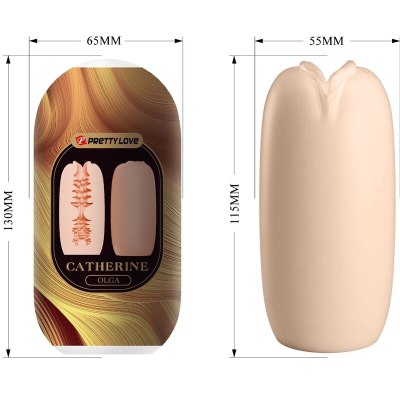 PRETTY LOVE - OLGA MASTURBATORE MASCHILE CARNE - immagine 5