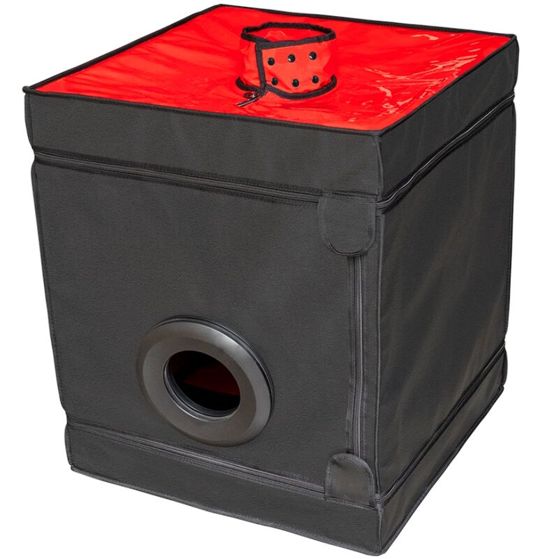 SECRET DOME - KINK CLUB CABINA BUKKAKE NERO E ROSSO