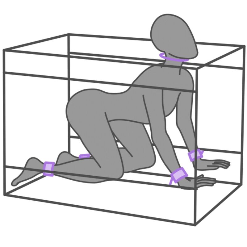 SECRET DOME - KINK CLUB LA NICHE CABIN VIOLA - immagine 4