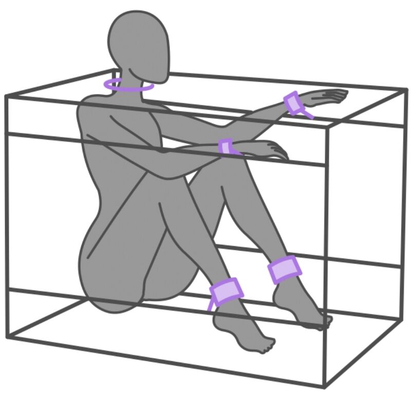 SECRET DOME - KINK CLUB LA NICHE CABIN VIOLA - immagine 3