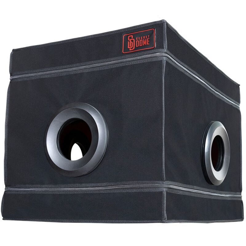 SECRET DOME - KINK CLUB LA NICHE CABIN NERO E ROSSO - immagine 3