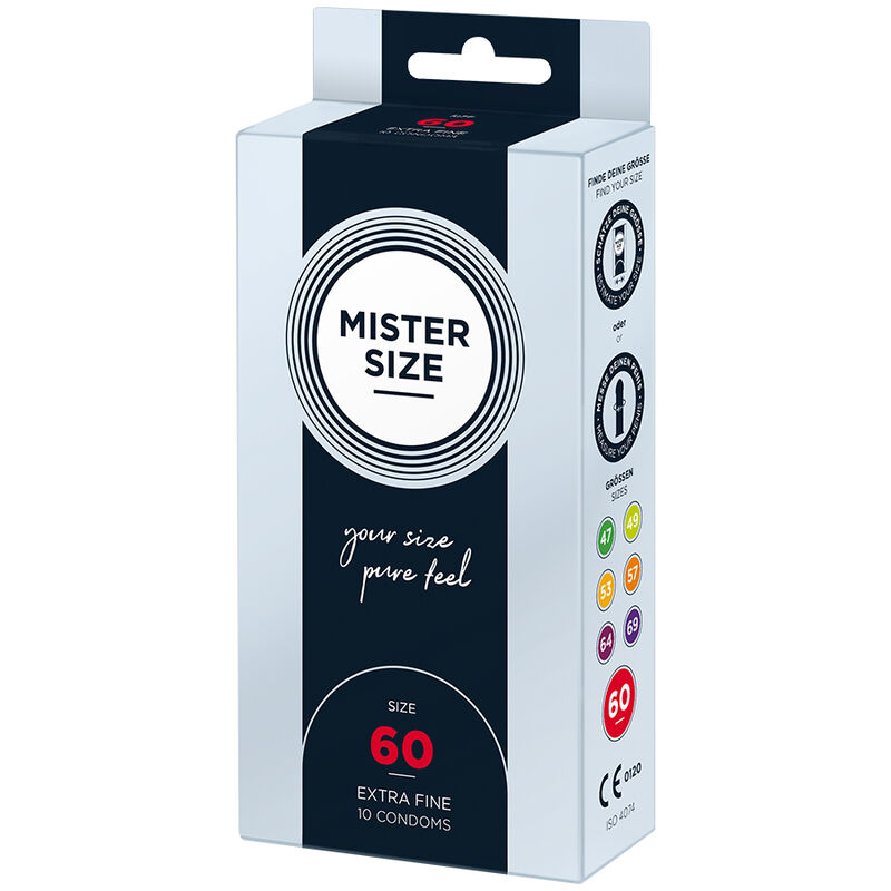MISTER SIZE - PRESERVATIVO TAGLIA XL 60 MM (10 UNITÀ) - immagine 2