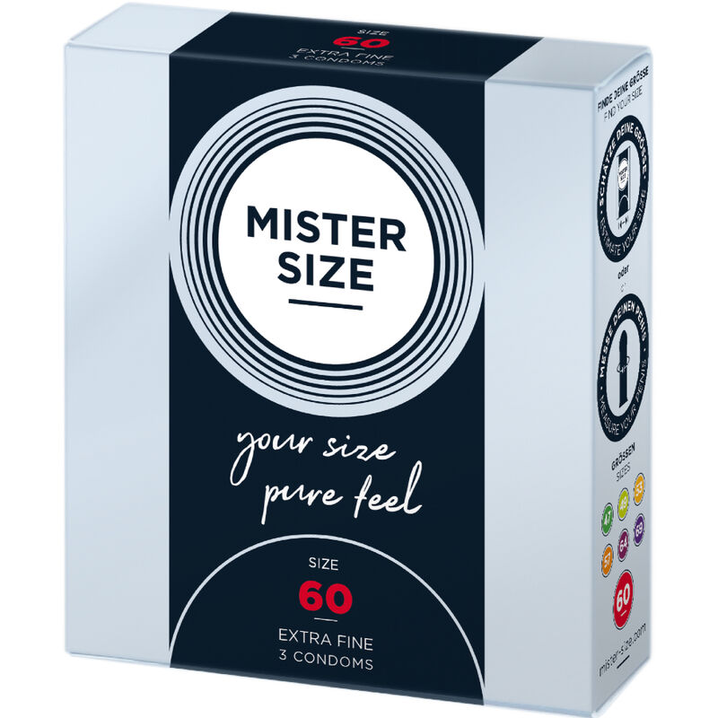 MISTER SIZE - PRESERVATIVO TAGLIA XL 60 MM (3 UNITÀ) - immagine 2